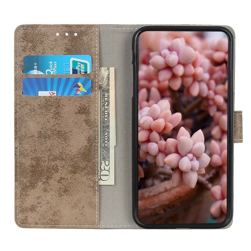 Flip Kotelot Oneplus Nord 2 5g Vintage Faux Leather