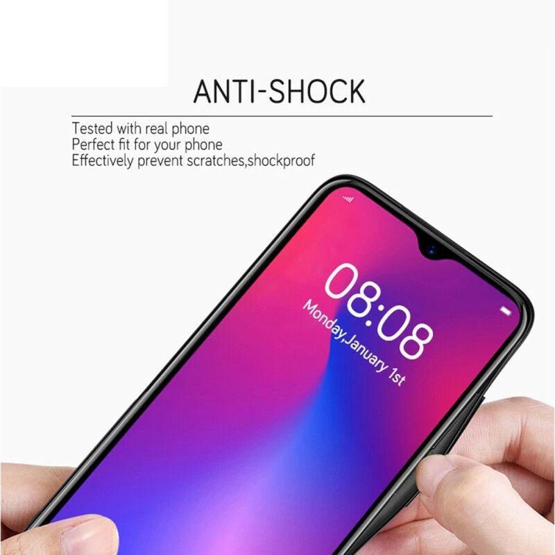 Kuori Oneplus Nord 2 5g Purple Butterfly Tempered Glass