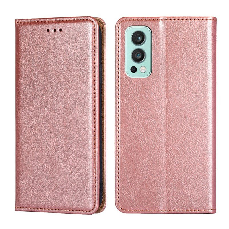 Nahkakuori Flip Kotelot Oneplus Nord 2 5g Puhelinkuoret Vintage Leather Style