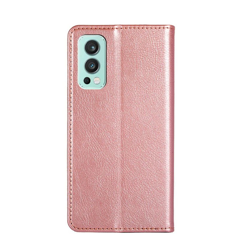 Nahkakuori Flip Kotelot Oneplus Nord 2 5g Puhelinkuoret Vintage Leather Style