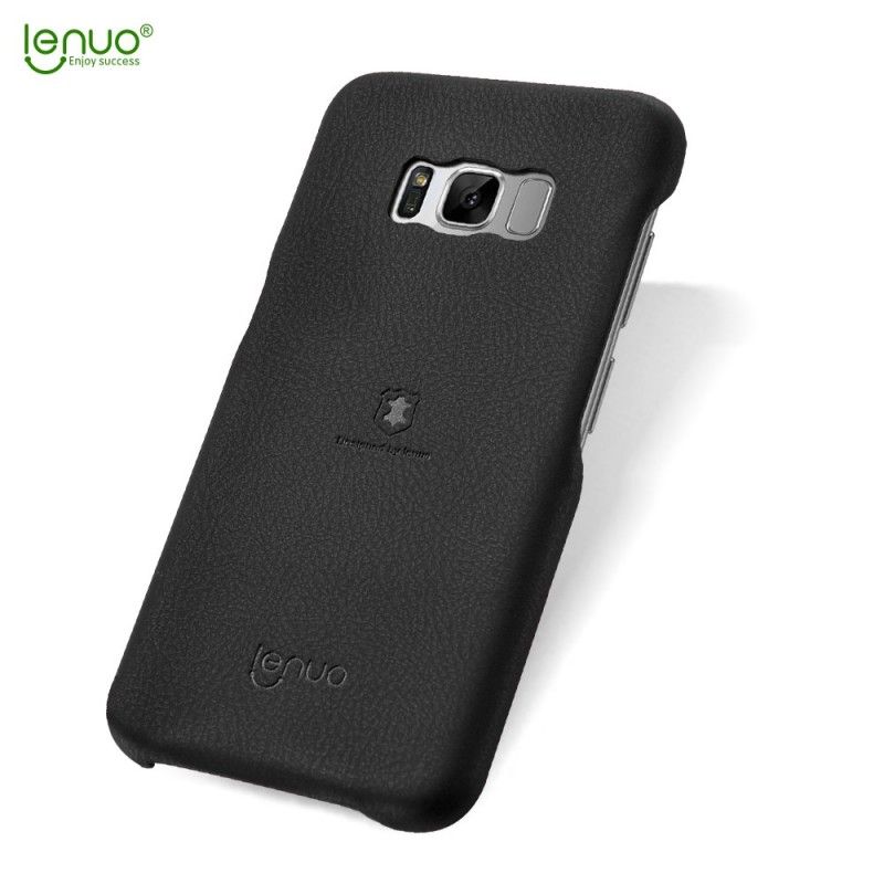 Case Kuoret Samsung Galaxy S8 Ruskea Punainen Puhelinkuoret Lenuo-Keinonahka