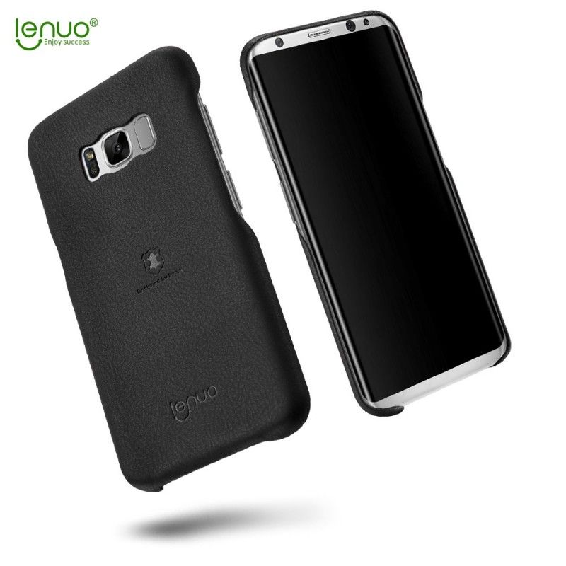 Case Kuoret Samsung Galaxy S8 Ruskea Punainen Puhelinkuoret Lenuo-Keinonahka