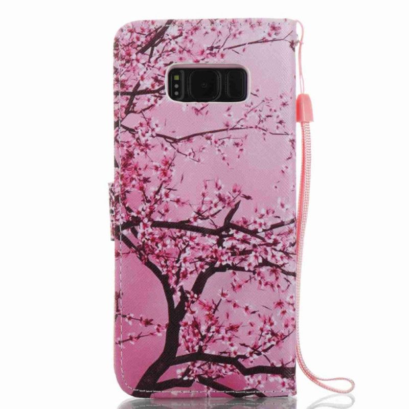 Flip Case Samsung Galaxy S8 Punaiset Oksat