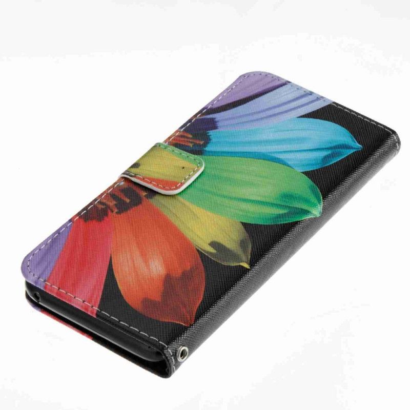 Flip Case Samsung Galaxy S8 Voimakas Vesiväri Kukka