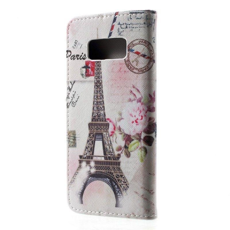 Kotelot Samsung Galaxy S8 Retro Eiffel-Torni