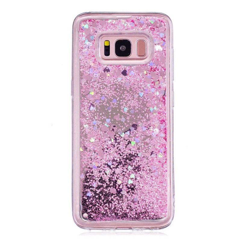 Kuori Samsung Galaxy S8 Hopea Violetti Kimallusjauhe