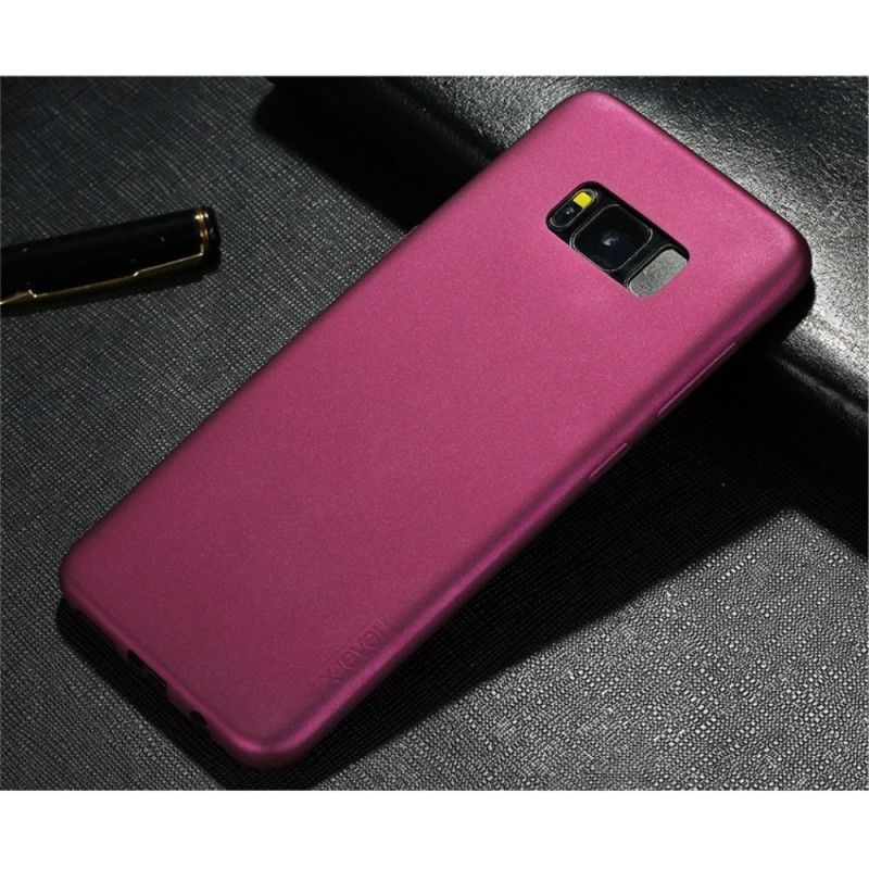 Kuori Samsung Galaxy S8 Magenta Musta Premium-Sarja