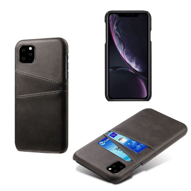 Case Kuoret iPhone 11 Pro Harmaa Musta Puhelinkuoret Kaksoiskorttikotelo