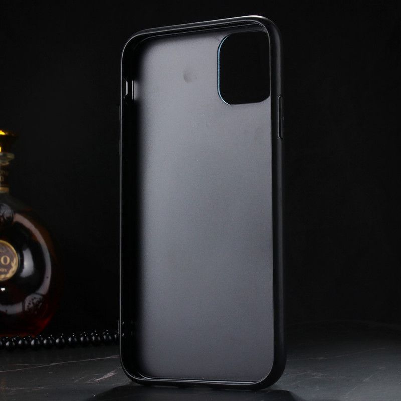 Case Kuoret iPhone 11 Pro Harmaa Puhelinkuoret Kaksisävyinen Keinonahka