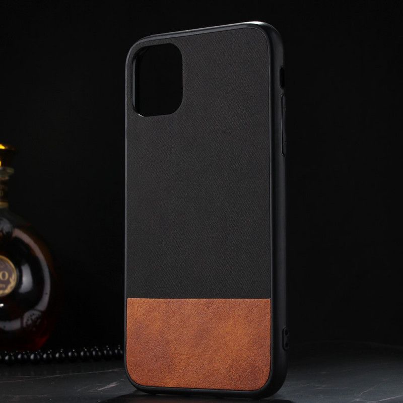 Case Kuoret iPhone 11 Pro Harmaa Puhelinkuoret Kaksisävyinen Keinonahka