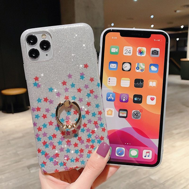 Case Kuoret iPhone 11 Pro Hopea Puhelinkuoret Tähtikirkas Rengaspidike