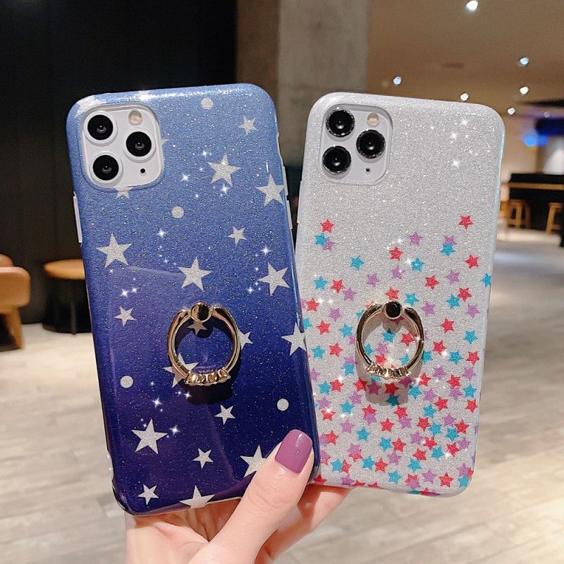 Case Kuoret iPhone 11 Pro Hopea Puhelinkuoret Tähtikirkas Rengaspidike