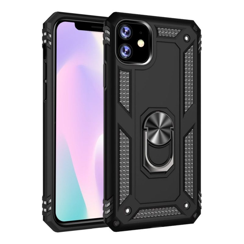 Case Kuoret iPhone 11 Pro Punainen Musta Puhelinkuoret Premium-Rengas