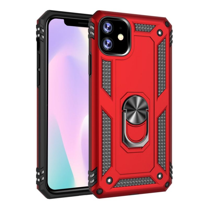 Case Kuoret iPhone 11 Pro Punainen Musta Puhelinkuoret Premium-Rengas