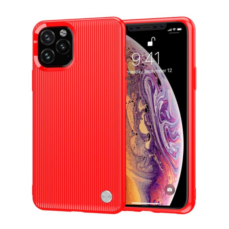 Case Kuoret iPhone 11 Pro Punainen Puhelinkuoret Kuvioitu Silikoni