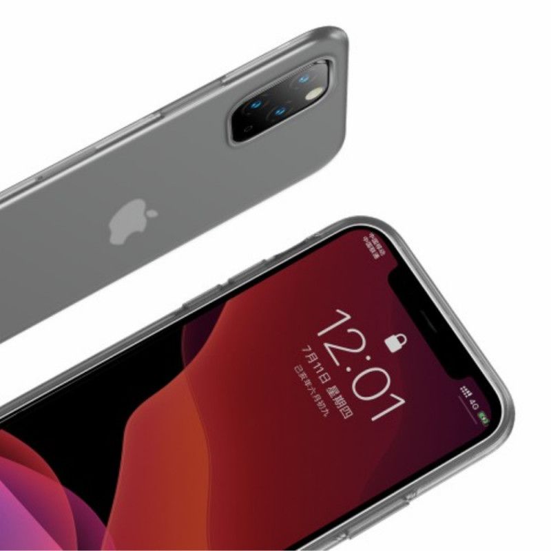 Case Kuoret iPhone 11 Pro Punainen Valkoinen Puhelinkuoret Baseus Nestemäinen Silikoni