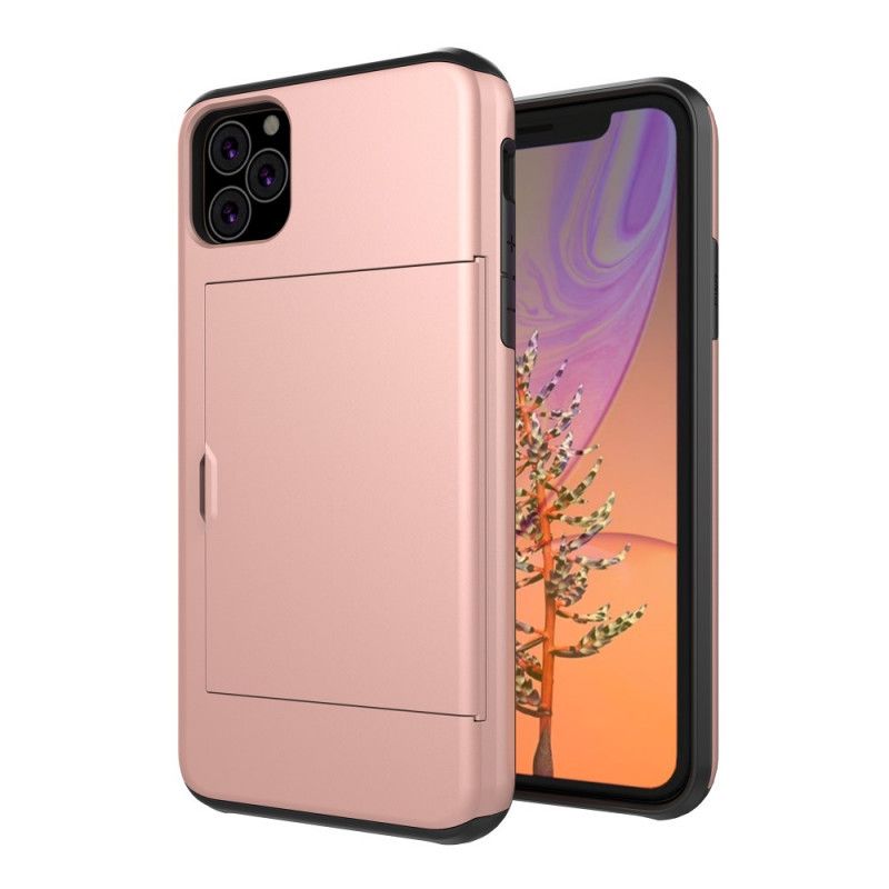 Case Kuoret iPhone 11 Pro Vihreä Musta Puhelinkuoret Jäykkä Räikeä Korttikotelo