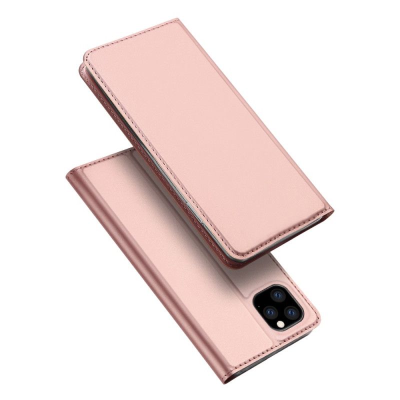 Flip Kotelot iPhone 11 Pro Kulta Musta Ihon Pro-Sarja Dux Ducis Suojakuori