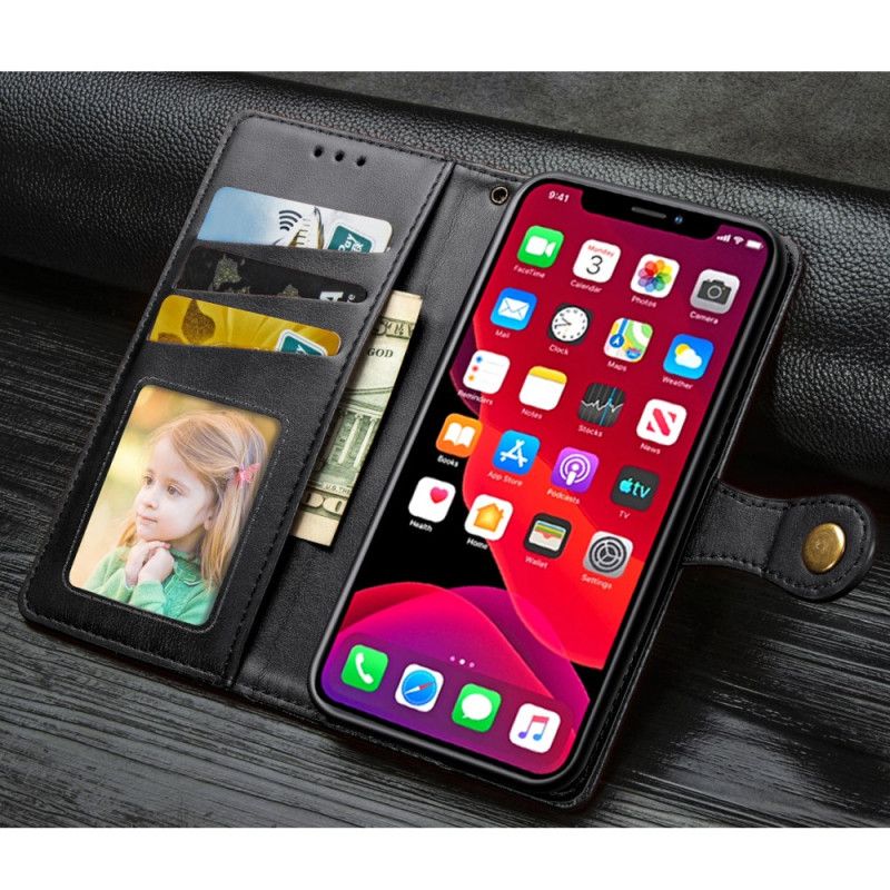 Kotelot iPhone 11 Pro Punainen Musta Ensiluokkainen Muotoilu