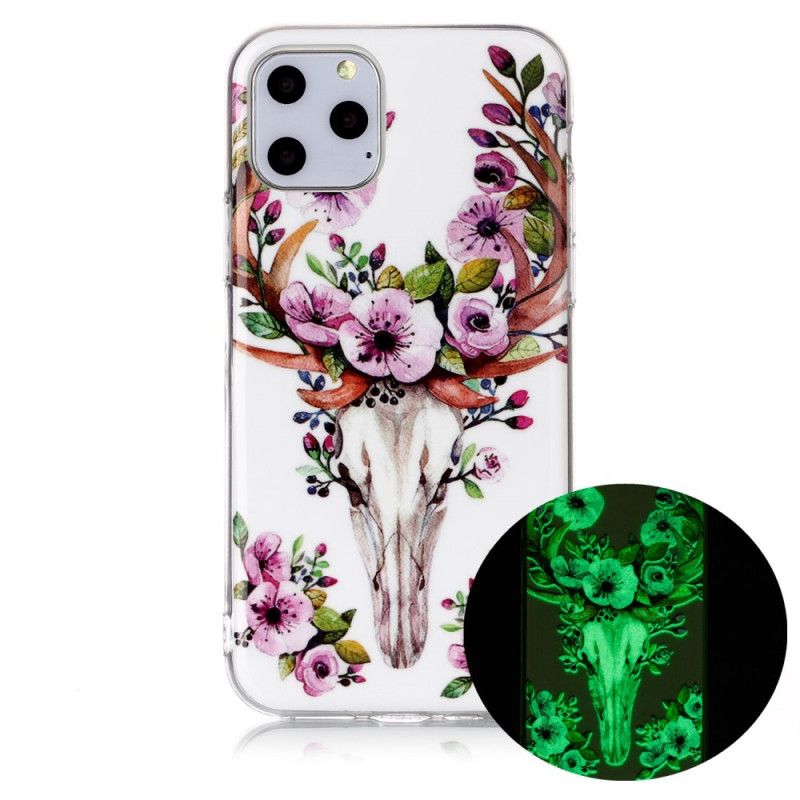 Kuori iPhone 11 Pro Fluoresoiva Kukallinen Hirvi Suojakuori