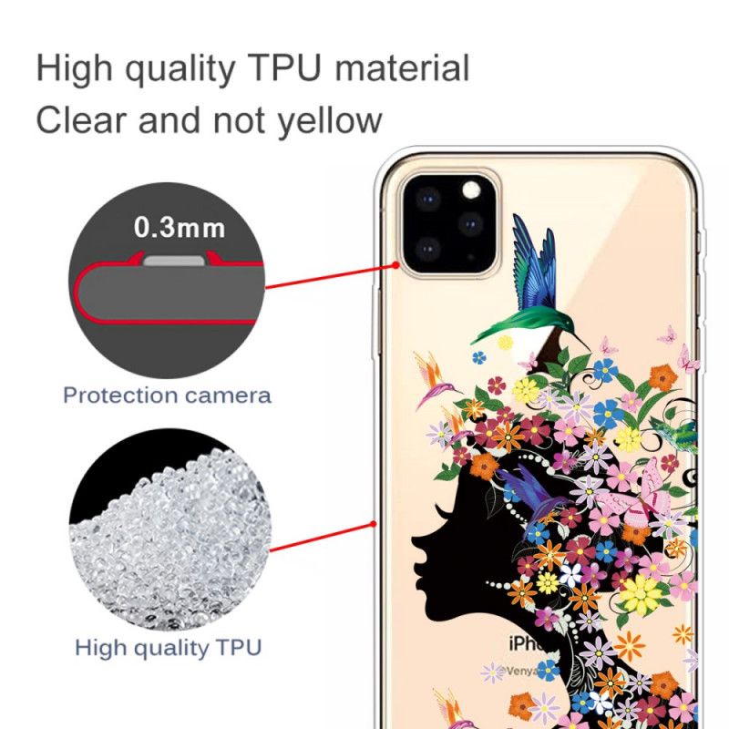 Kuori iPhone 11 Pro Kaunis Kukkapää Suojakuori