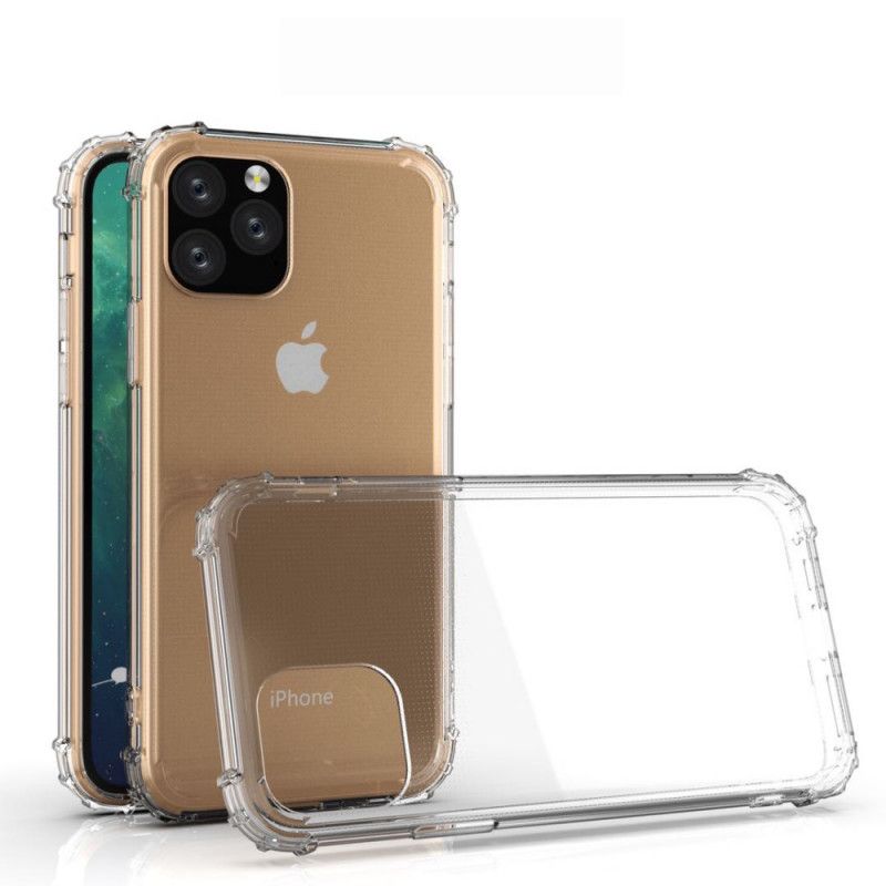 Kuori iPhone 11 Pro Läpinäkyvä Ensiluokkainen Silikoni Suojakuori