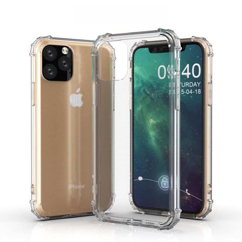 Kuori iPhone 11 Pro Läpinäkyvä Ensiluokkainen Silikoni Suojakuori