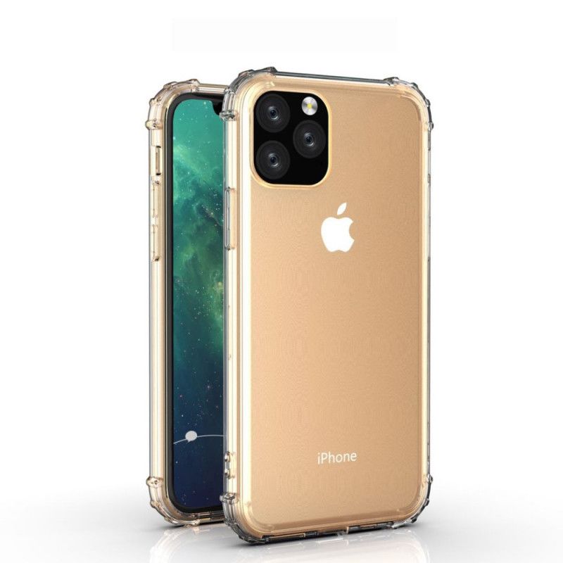 Kuori iPhone 11 Pro Läpinäkyvä Ensiluokkainen Silikoni Suojakuori