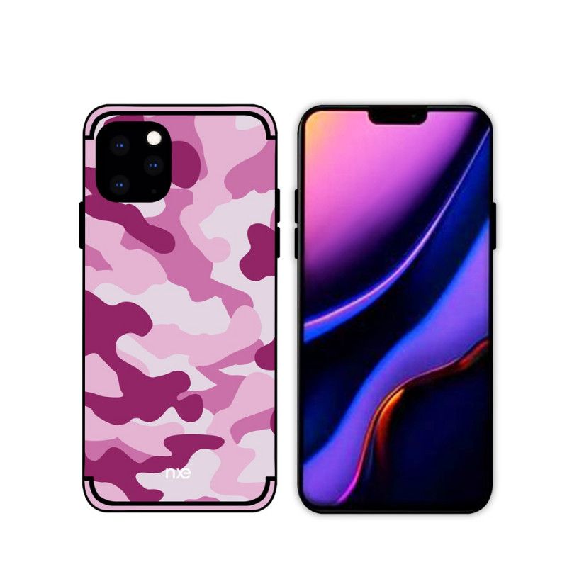 Kuori iPhone 11 Pro Oranssi Musta Nxe-Naamiointi