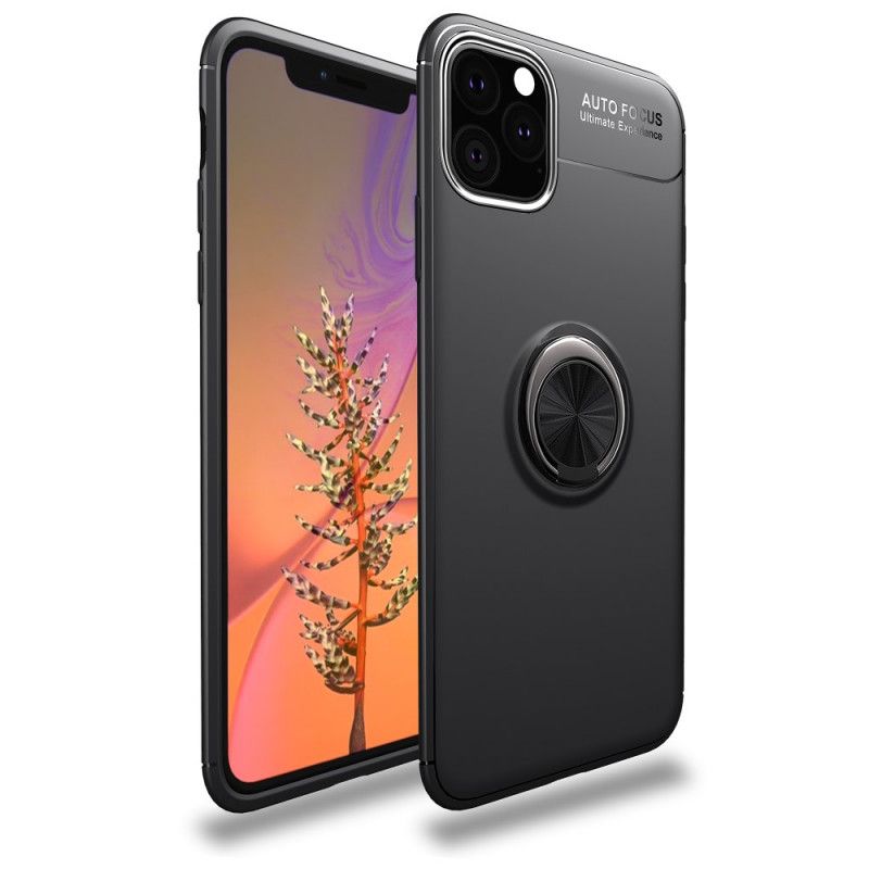 Kuori iPhone 11 Pro Punainen Musta Pyörivä Rengas