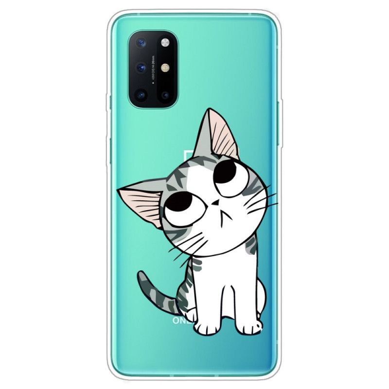 Case Kuoret OnePlus 8T Puhelinkuoret Katso Harmaa Kissa