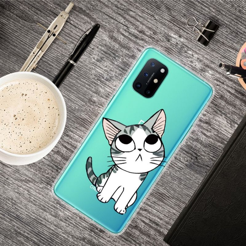 Case Kuoret OnePlus 8T Puhelinkuoret Katso Harmaa Kissa