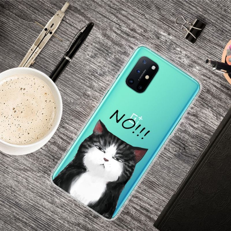 Case Kuoret OnePlus 8T Puhelinkuoret Kissa. Joka Sanoo Ei