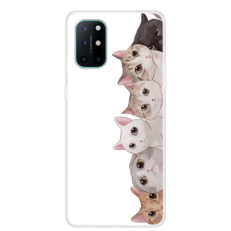 Case Kuoret OnePlus 8T Puhelinkuoret Kuuntelevat Kissat