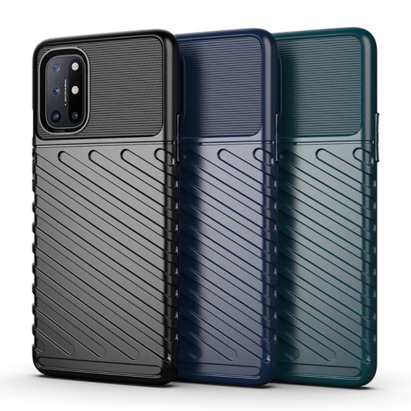 Case Kuoret OnePlus 8T Vihreä Musta Puhelinkuoret Ukkosarja