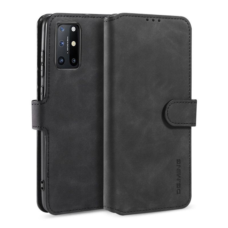 Flip Case OnePlus 8T Harmaa Musta Retro Dg. Vaimennus