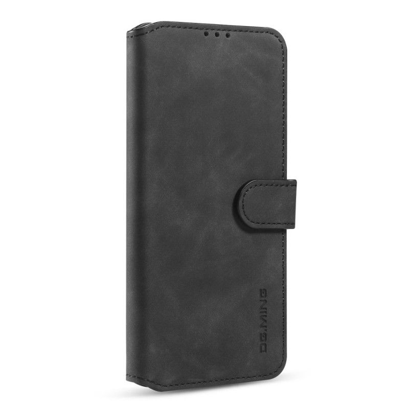 Flip Case OnePlus 8T Harmaa Musta Retro Dg. Vaimennus