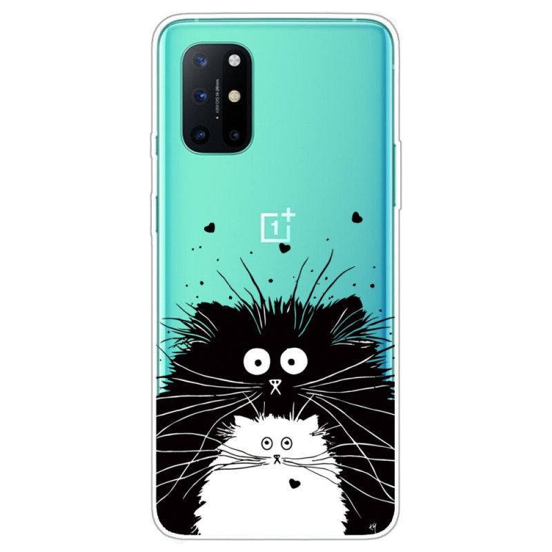 Kuori OnePlus 8T Katso Hulluja Kissoja Suojakuori