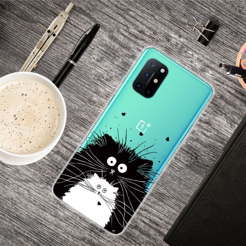 Kuori OnePlus 8T Katso Hulluja Kissoja Suojakuori