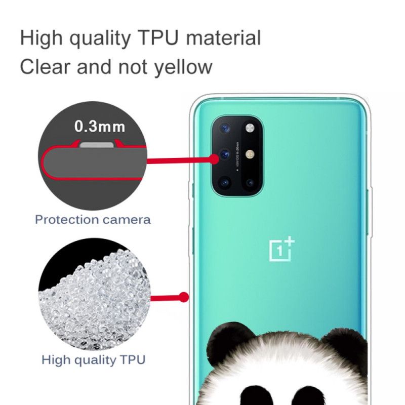 Kuori OnePlus 8T Läpinäkyvä Panda