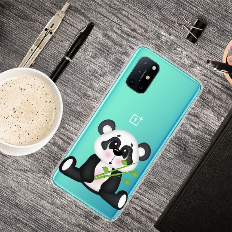 Kuori OnePlus 8T Läpinäkyvä Surullinen Panda