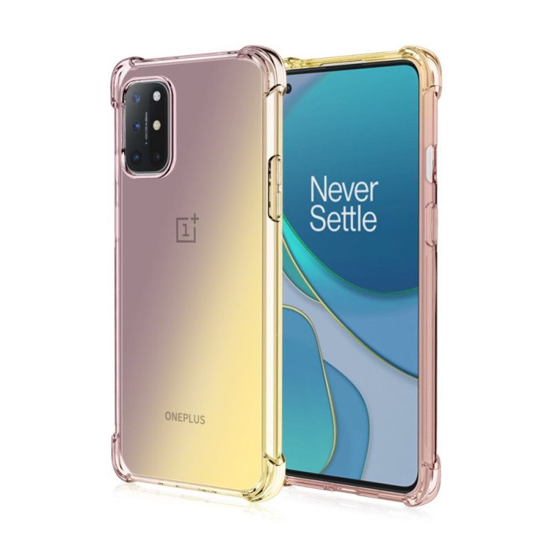 Kuori OnePlus 8T Vaaleanpunainen Magenta Kaltevuuden Väri Suojakuori