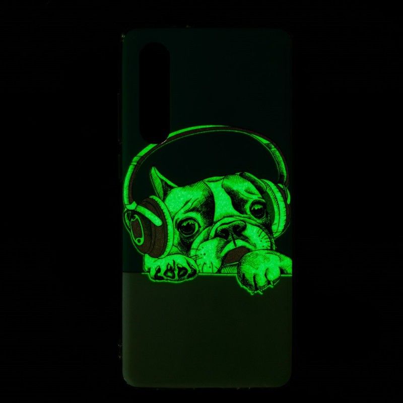 Case Kuoret Huawei P30 Puhelinkuoret Fluoresoiva Koira