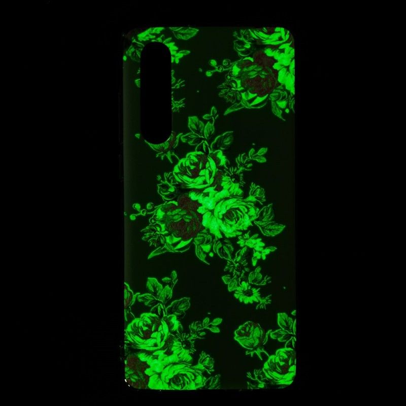 Case Kuoret Huawei P30 Puhelinkuoret Fluoresoivat Vapauden Kukat