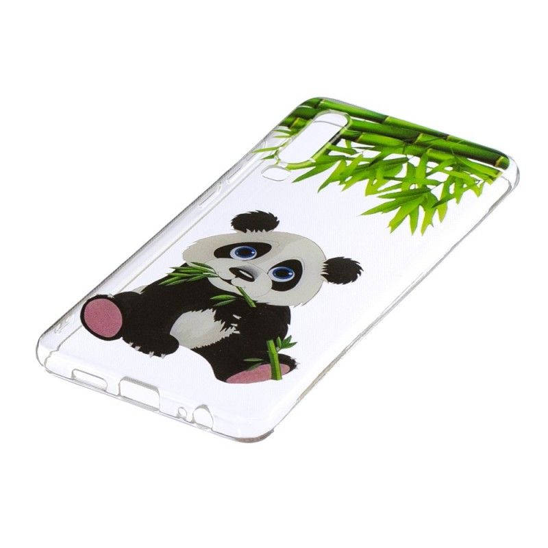 Case Kuoret Huawei P30 Puhelinkuoret Läpinäkyvä Panda Syö