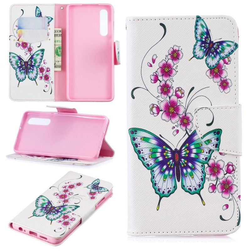 Flip Case Huawei P30 Ihania Perhosia