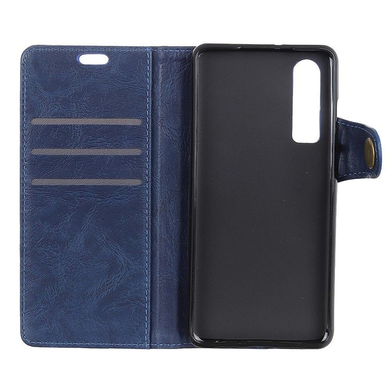 Flip Case Huawei P30 Taiteellinen Painike