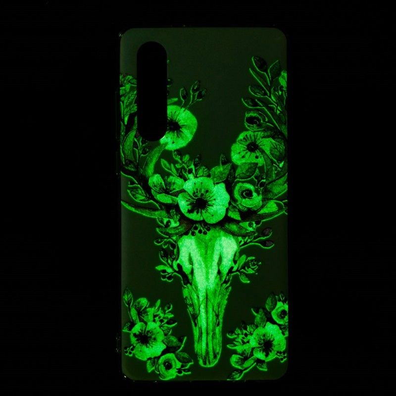 Kuori Huawei P30 Fluoresoiva Kukallinen Hirvi