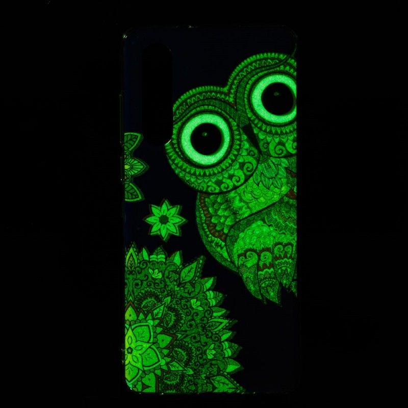 Kuori Huawei P30 Fluoresoiva Mandalapöllö