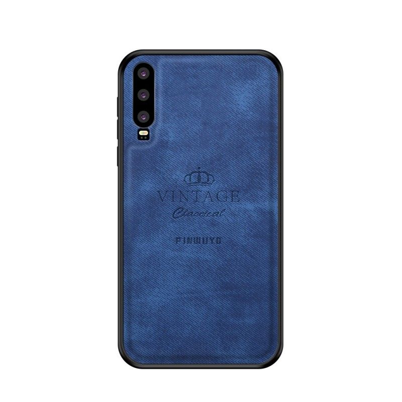 Kuori Huawei P30 Harmaa Musta Kunniakas Vuosikerta